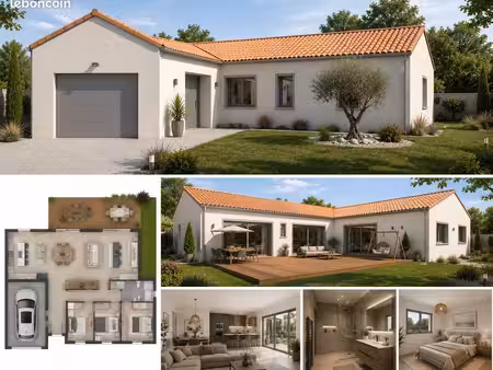 maison 80 m² avec terrain à saint-medard-d'aunis