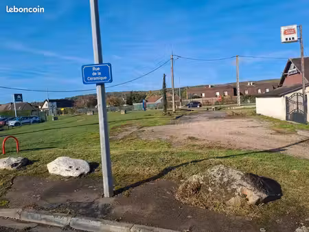 terrain 1100m² + bureau 40m² - emplacement premium - le val d'hazey (27)