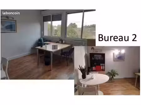 bureau rénové  calme et lumineux 15m² centre ville