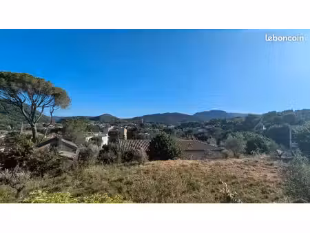 terrain à bâtir 437 m² lodève – vue dégagée – dp accordée