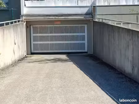 garage en sous sol