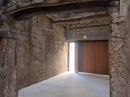 ancienne grange à réhabiliter - beau volume - permis de construire accordé