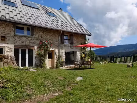 maison méaudre (38112) - vercors - 142 m² - 6 pièces – jardin + garage
