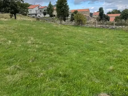 terrain constructible - 4 500m2 - saugues - 43