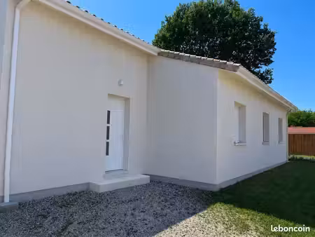 maison individuelle 116m2 - 4chambres - jardin
