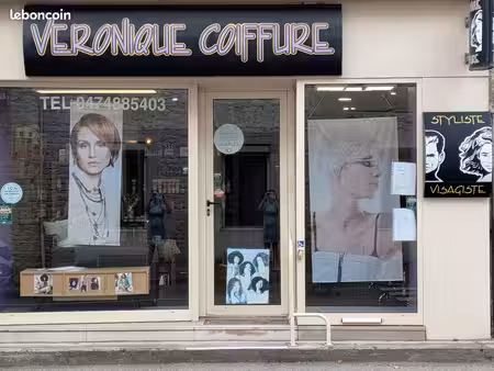 salon de coiffure - centre-ville montalieu-vercieu - cause retraite