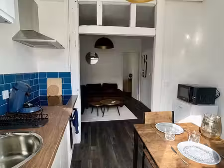 f2 meublé 38 m² – bail mobilité – 630 /mois – vierzon