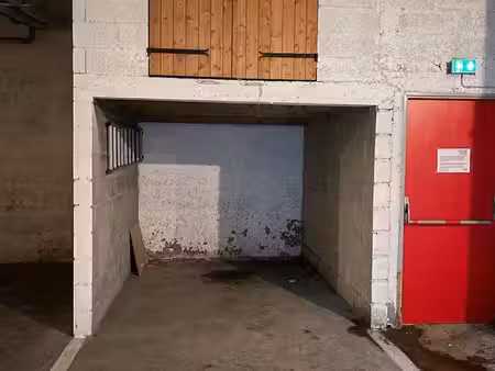 parking sous-sol résidence front de mer