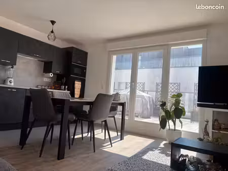 appartement - 3 pièces 57m² + terrasse 18m²