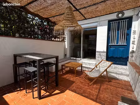 ? maison meublée 50 m² – 2 chambres – terrasse – à 200 m de la plage – canet-en-roussillon