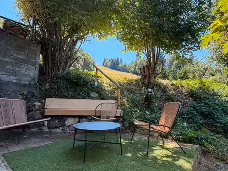 à louer – appartement 38 m² au pied des pistes à habère-poche