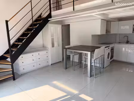 loft meublé 38m² + terrasse de 20 m² + 3 minutes à pied du rer a -saint-maur-des-fossés