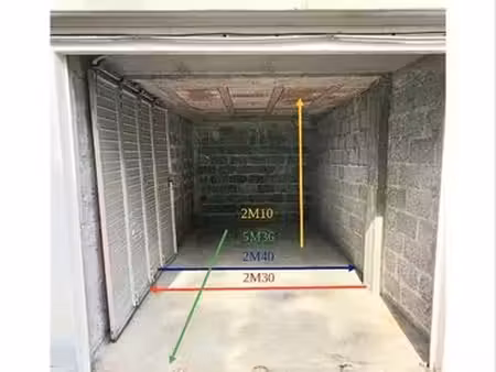 a louer garage fermé