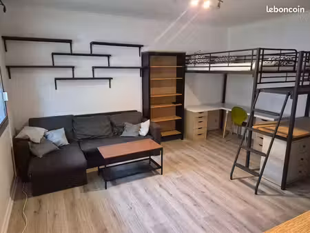 studio meublé rénové 30m² - les angles - climatisé