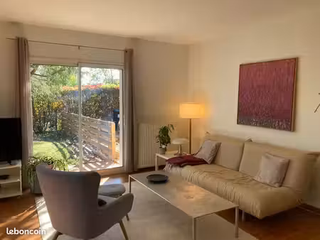 loue villa mitoyenne 120m2 à prévessin moëns  avec jardin