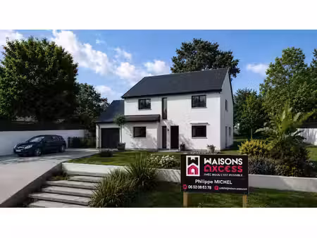 terrain avec maison neuve à vendre