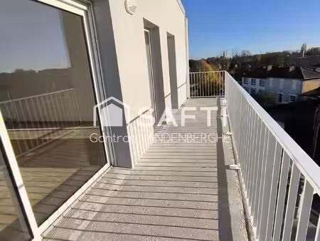t4 avec balcon sud de 24 m² !