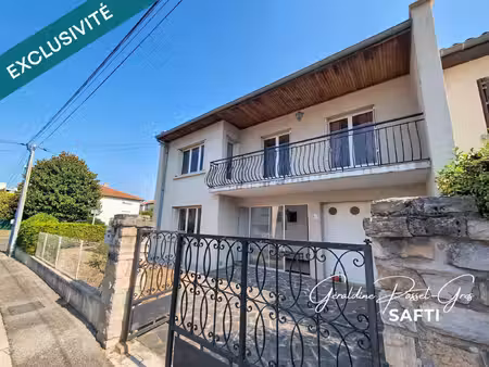maison familiale de 113 m² – 3 chambres  jardin et garage – quartier jean-moulin