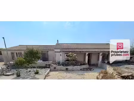 maison contemporaine de plain-pied 5 chambres piscine double garage