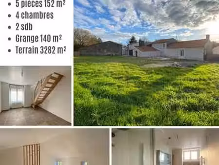 vente maison à saint-étienne-de-mer-morte (44270) : à vendre / 152m² saint-étienne-de-mer-