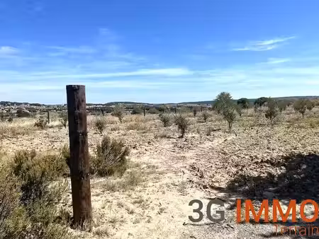 vente terrain 3341 m² à lespignan (34710)  24 000 €