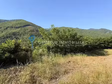 vente terrain 2105 m² à thueyts (07330)  45 000 €