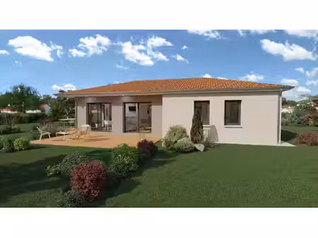 une envie de vie facile à deux pas du coeur de gourdon en quercy - maison et terrain prêt.