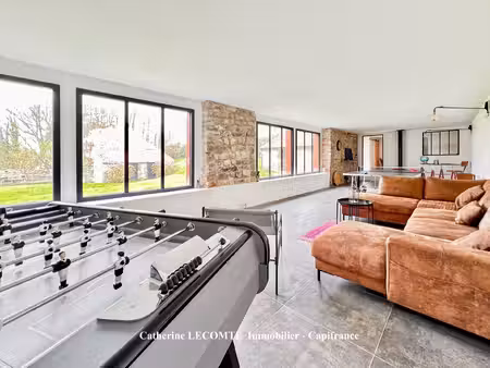 réty - à vendre - demeure 10 pièces- 285 m2 - dépendances - terrain clos 2114 m2 -...