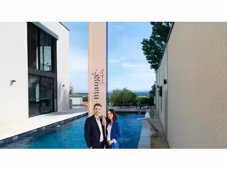 villa d'exception - 2 suites parentales - 5 chambres - hamman - piscine - garage double vu