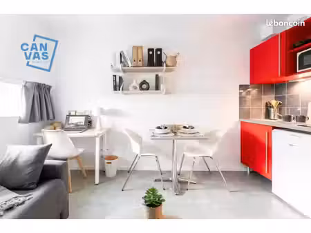 studio 1 pièce 18 m²