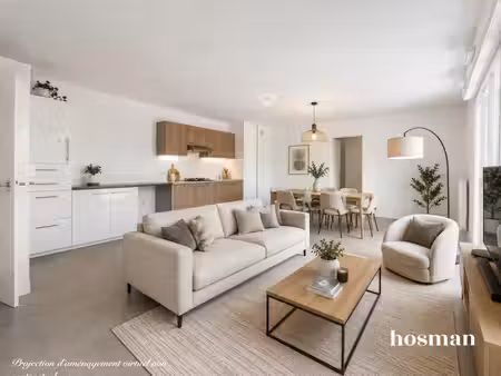 superbe appartement t4 de 87 m² avec jardin privatif  double parking  rue hustin  le haill