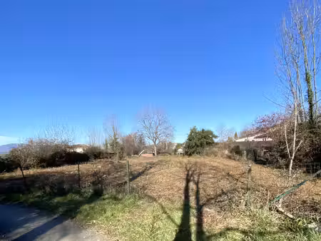 terrain constructible vue montagne