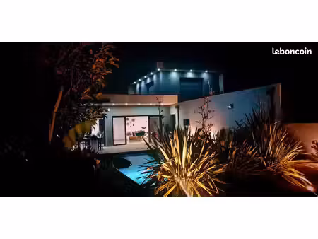 maison contemporaine 220 m² avec piscine bali et t2 indépendant — deyme