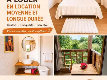 location longue durée magnifique gîte