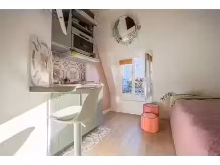 location meublée appartement 1 pièce 11 m² à paris 17ème (75017)  1 090 €