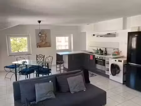 location meublée appartement 2 pièces 55 m² à saint-etienne (42000)  500 €