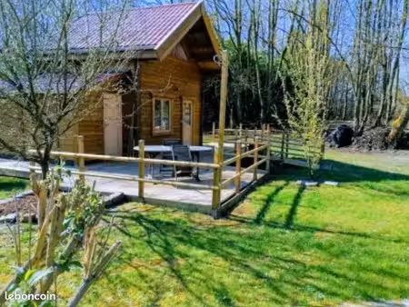 chalet meublé tout confort en pleine nature – idéal cure thermale ou séjour pro