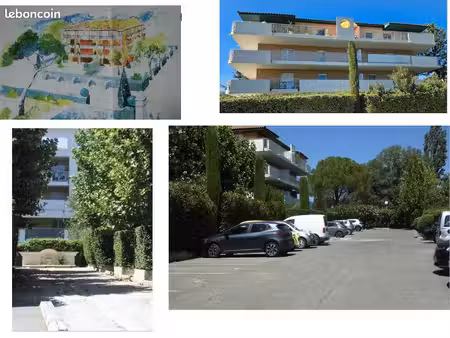 part. (cause divorce) vends a puyricard appart. t2 de 40 m2 calme (