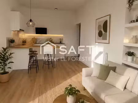 appartement t3 renove avec jardin et place de parking
