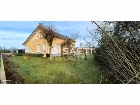 maison 116 m² avec cour et jardin