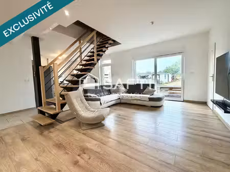 maison semi-individuelle 150 m2 - 4ch - 2600m2 - hergnies