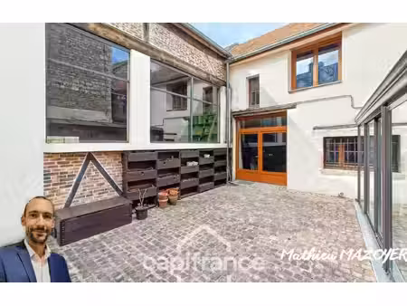 a vendre sennecey le grand maison de 136 m² - dependance et atelier de 262 m²