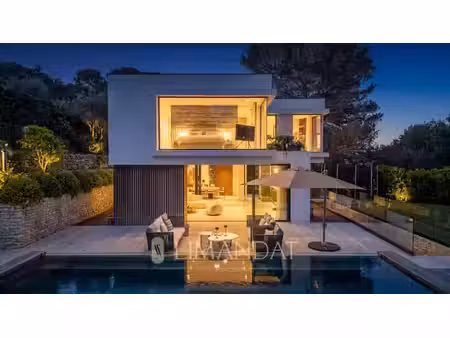 location longue durée | vallauris (supercannes) – villa d'architecte 5 chambres  cinéma pr