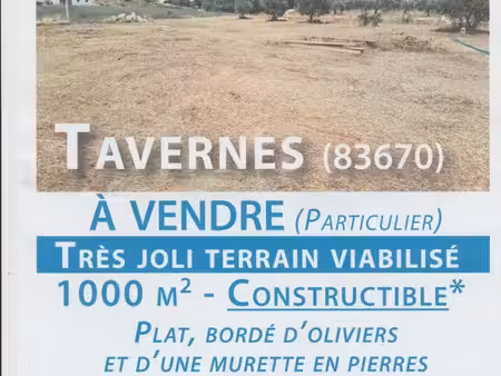 terrain constructible..