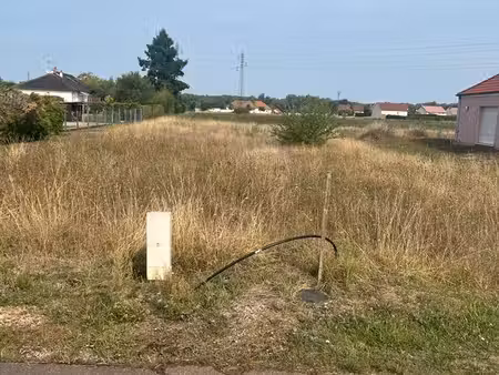 terrain constructible viabilisé de 1145m2 - vergigny 89600
