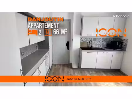 appartement 3 pièces 65 m²