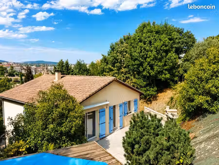 maison annonay 127m² grand jardin et belle vue