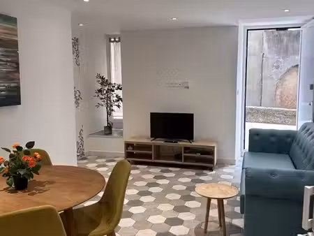 appartement en duplex rdc de 55 m2