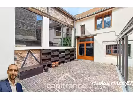 a vendre sennecey le grand maison de 136 m² - dependance et atelier de 262 m²