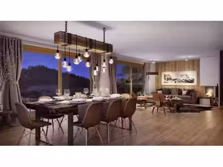 un nouveau programme mixant appartements et chalets neufs  situé dans un cadre ensoleillé.